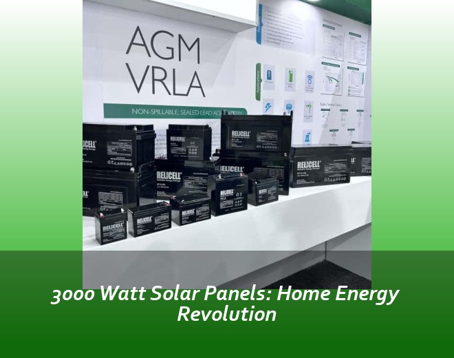 3000 Watt Solar Panels: Home Energy Revolution
